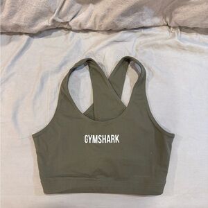 Gymshark Olive Green Sports Bra